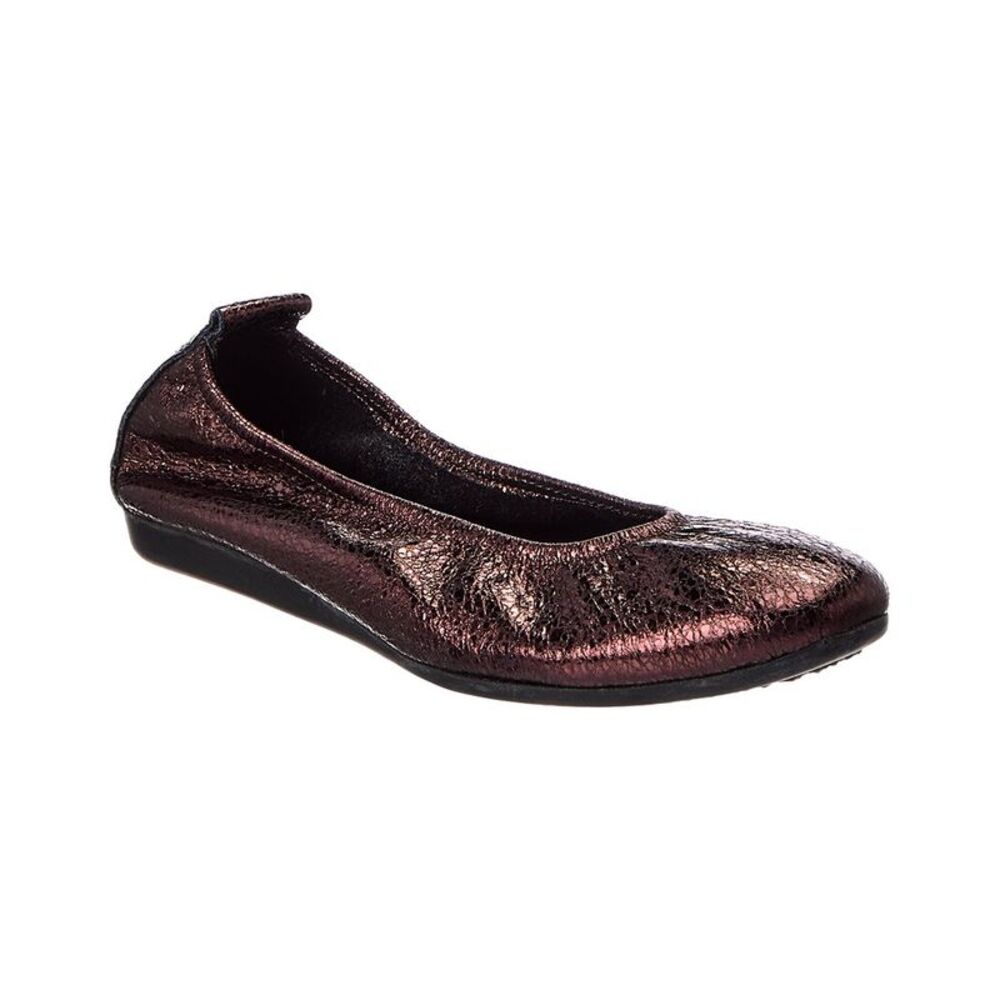 Arche Laius Leather Flat, Gold